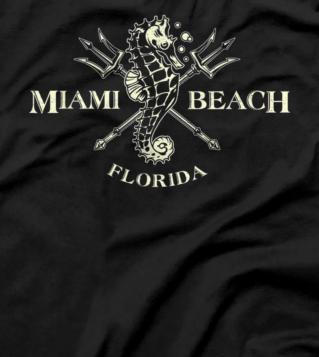  Seahorse Miami Beach T-Shirt