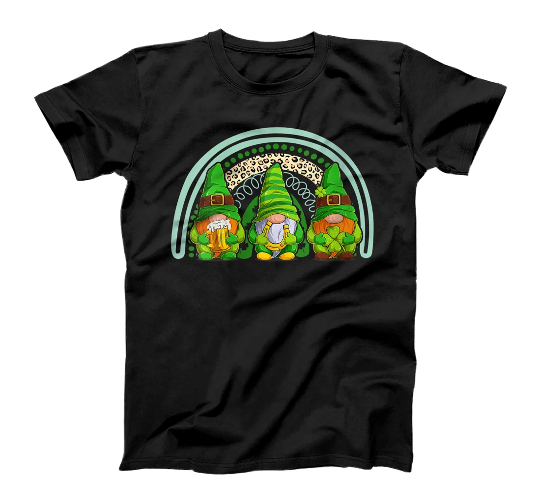  Shenanigans With My Gnomies Rainbow Gnome St Patrick's Day T-Shirt