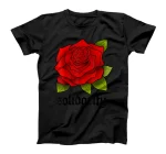  solidarity rose - solidarity red rose cute bold message T-Shirt