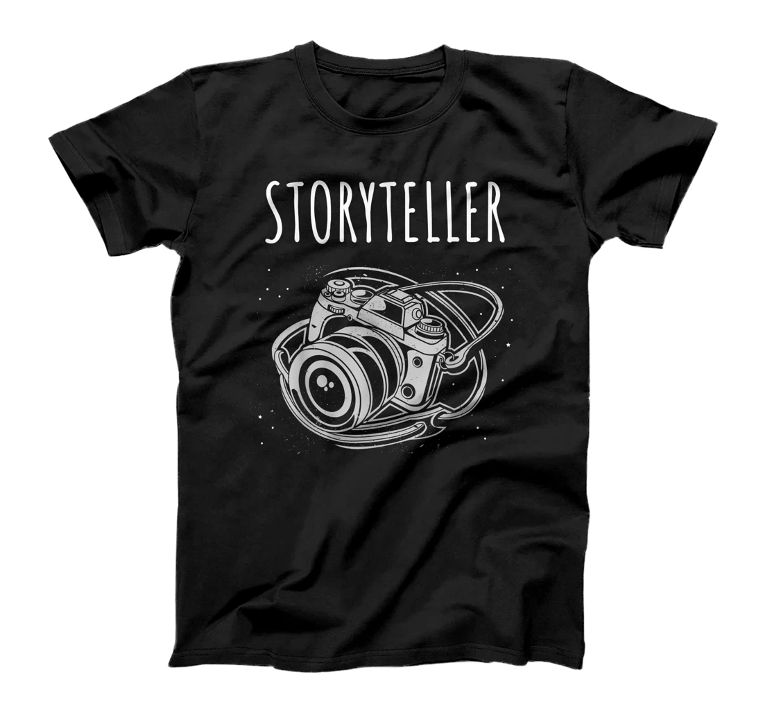  Storyteller, Camera, Photography, Photographer T-Shirt