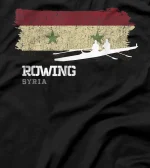  Syria Rowing Team Rower Oarsmen Rowing T-Shirt