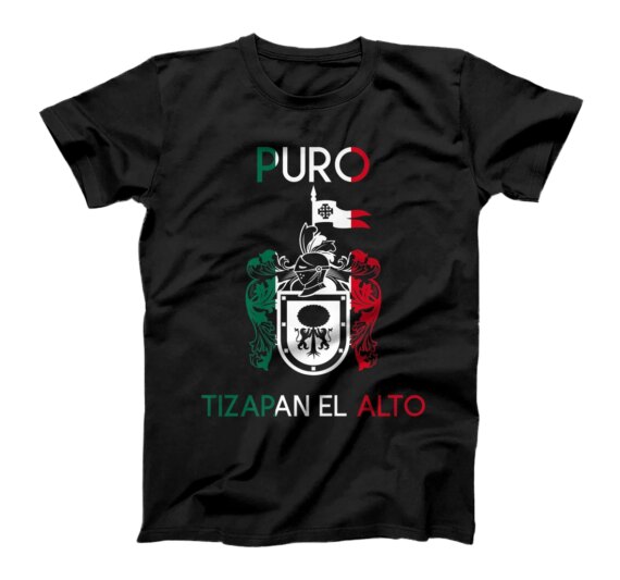  Tizapan El Alto Jalisco Estado De Mexico Escudo Eagle Aguila T-Shirt