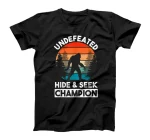  Undefeated Hide And Seek Champion Silhouette Yeti T-Shirt