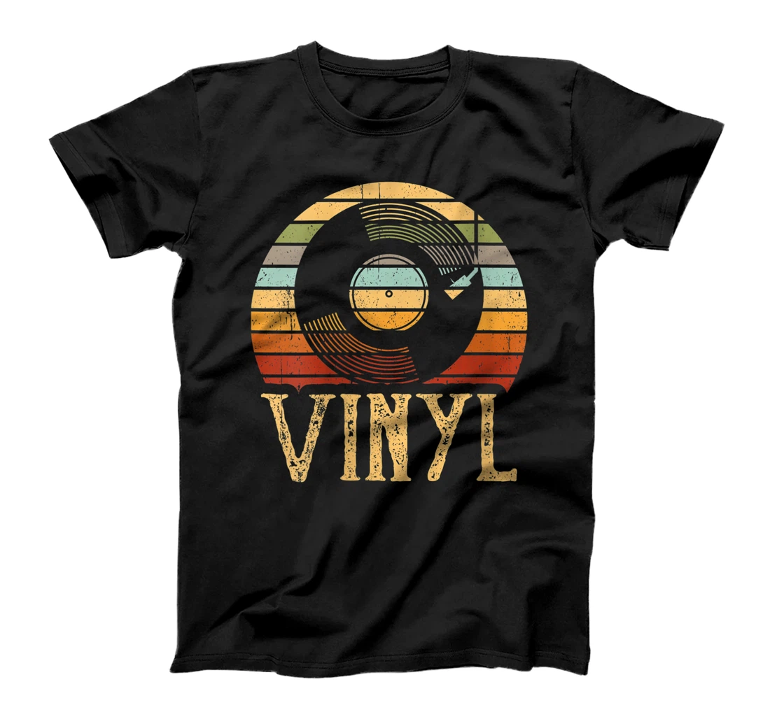  Vintage Vinyl Record Turntable Gift T-Shirt