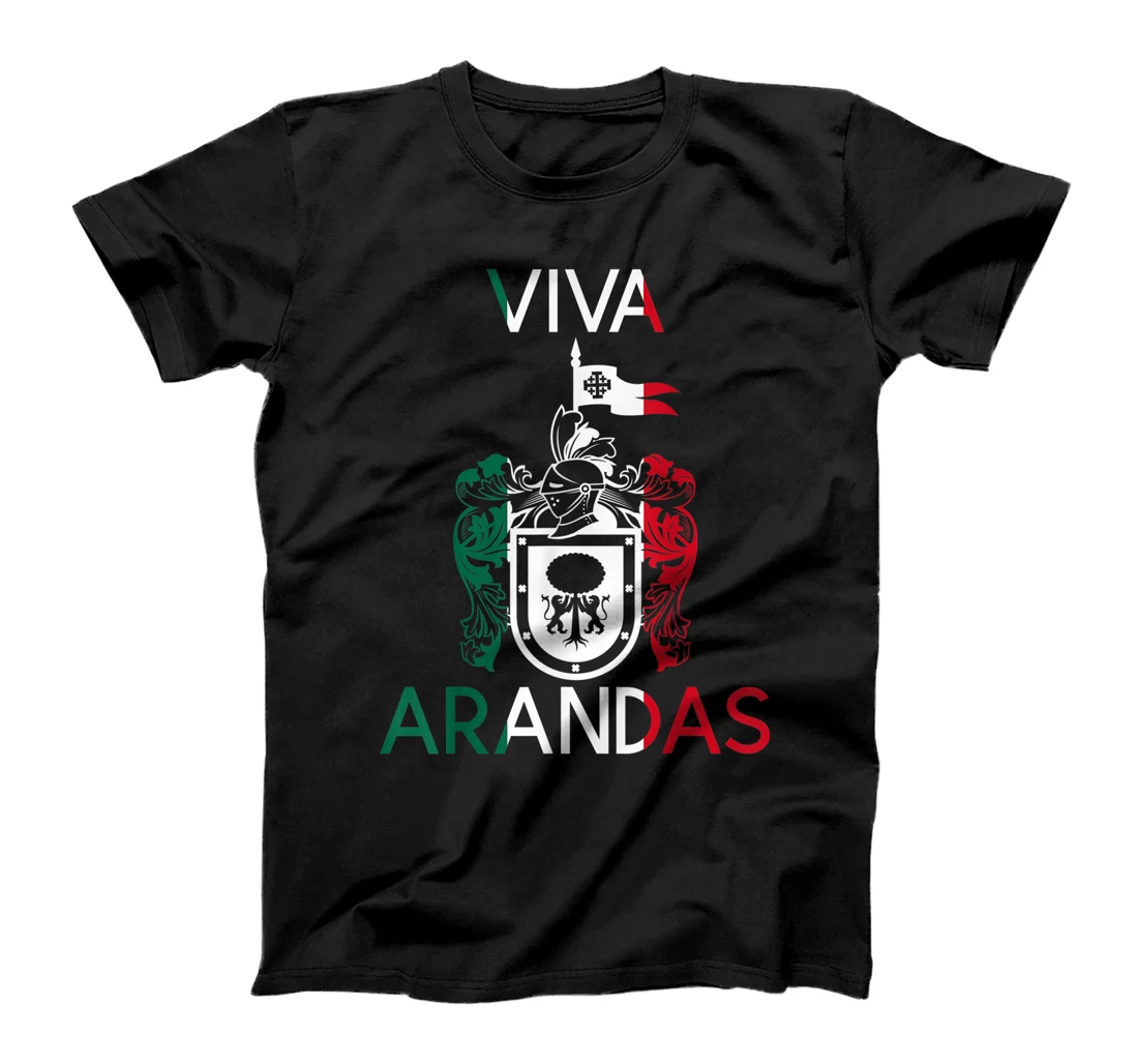  Viva Arandas Jalisco Estado De Mexico Escudo Eagle Aguila T-Shirt