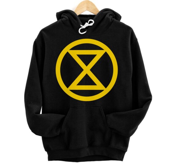 XR: Extinction Rebellion - Rebel For Life Pullover Hoodie