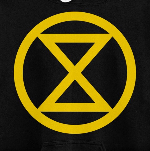 XR: Extinction Rebellion - Rebel For Life Pullover Hoodie