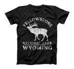 Yellowstone National Park Wyoming Elk Nature Hiking Outdoors T-Shirt