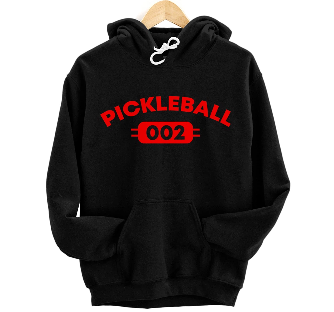 Zero Zero Two 002 Pickleball Dinking Paddleball Sport Lover Pullover Hoodie