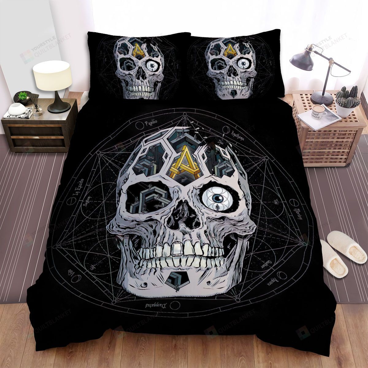Personalized Bedding Set - Atreyu Spread Included 1 Soft Duvet Cover or Quilt and 2 Lightweight Breathe Pillowcases