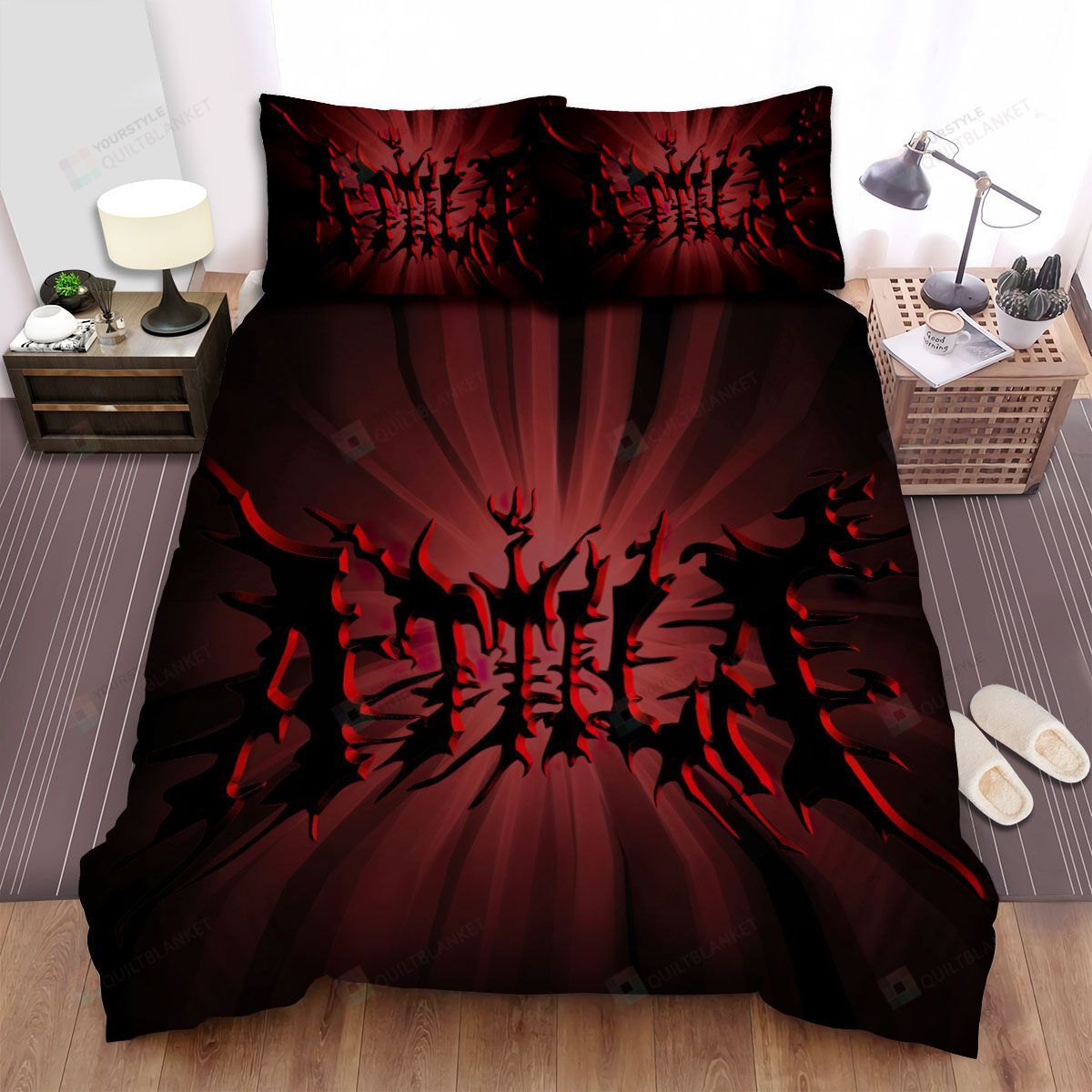 Personalized Bedding Set - Attila Art Spread Included 1 Soft Duvet Cover or Quilt and 2 Lightweight Breathe Pillowcases