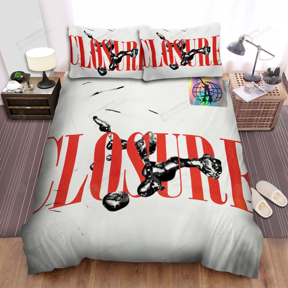 Personalized Bedding Set - Attila Spread Included 1 Soft Duvet Cover or Quilt and 2 Lightweight Breathe Pillowcases