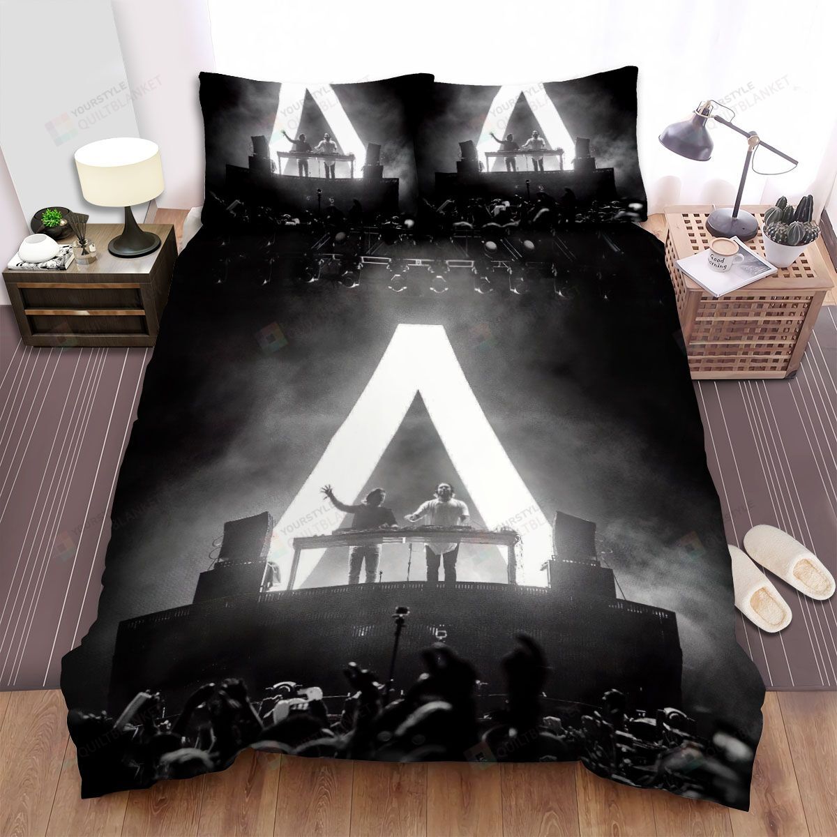 Personalized Bedding Set - Axwell Spread Included 1 Soft Duvet Cover or Quilt and 2 Lightweight Breathe Pillowcases