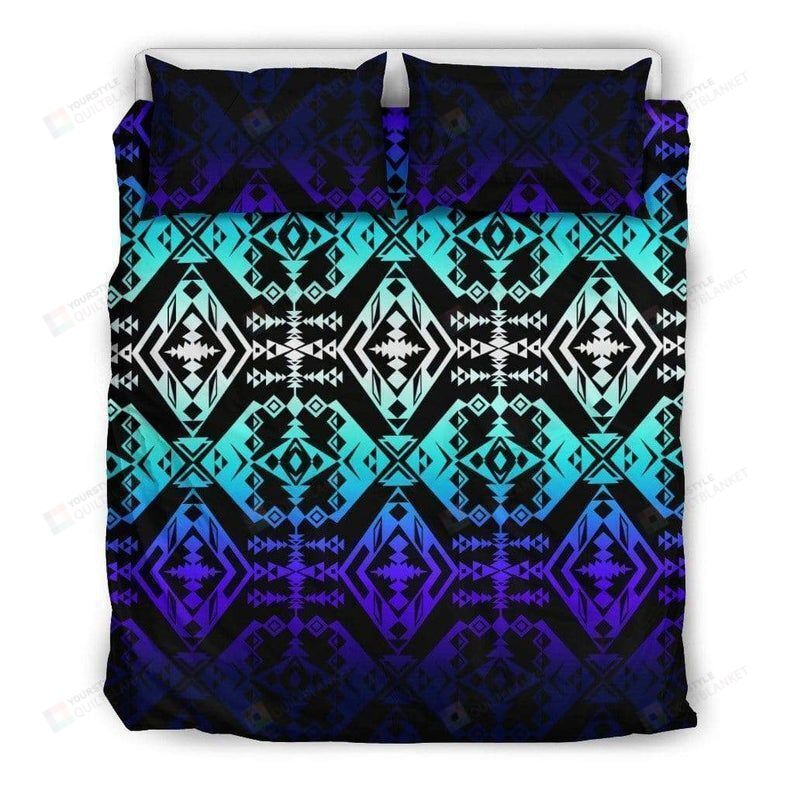 Personalized Bedding Set - Aztec Cotton Spread Included 1 Soft Duvet Cover or Quilt and 2 Lightweight Breathe Pillowcases
