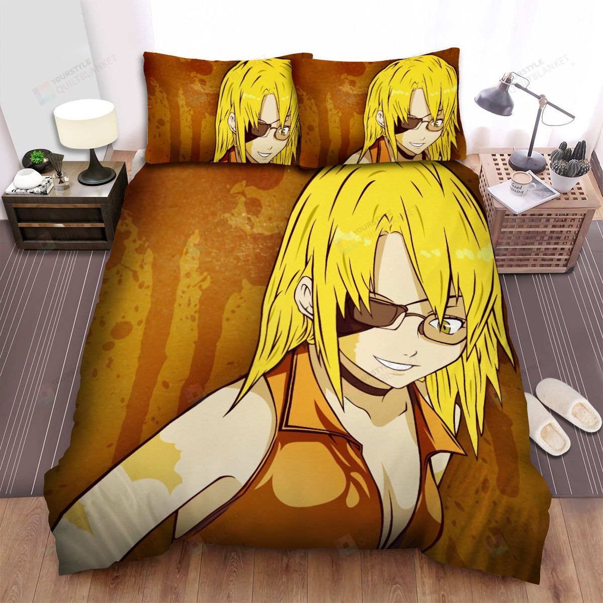 Personalized Bedding Set - Baccano Nice Holystone Spread Included 1 Soft Duvet Cover or Quilt and 2 Lightweight Breathe Pillowcases