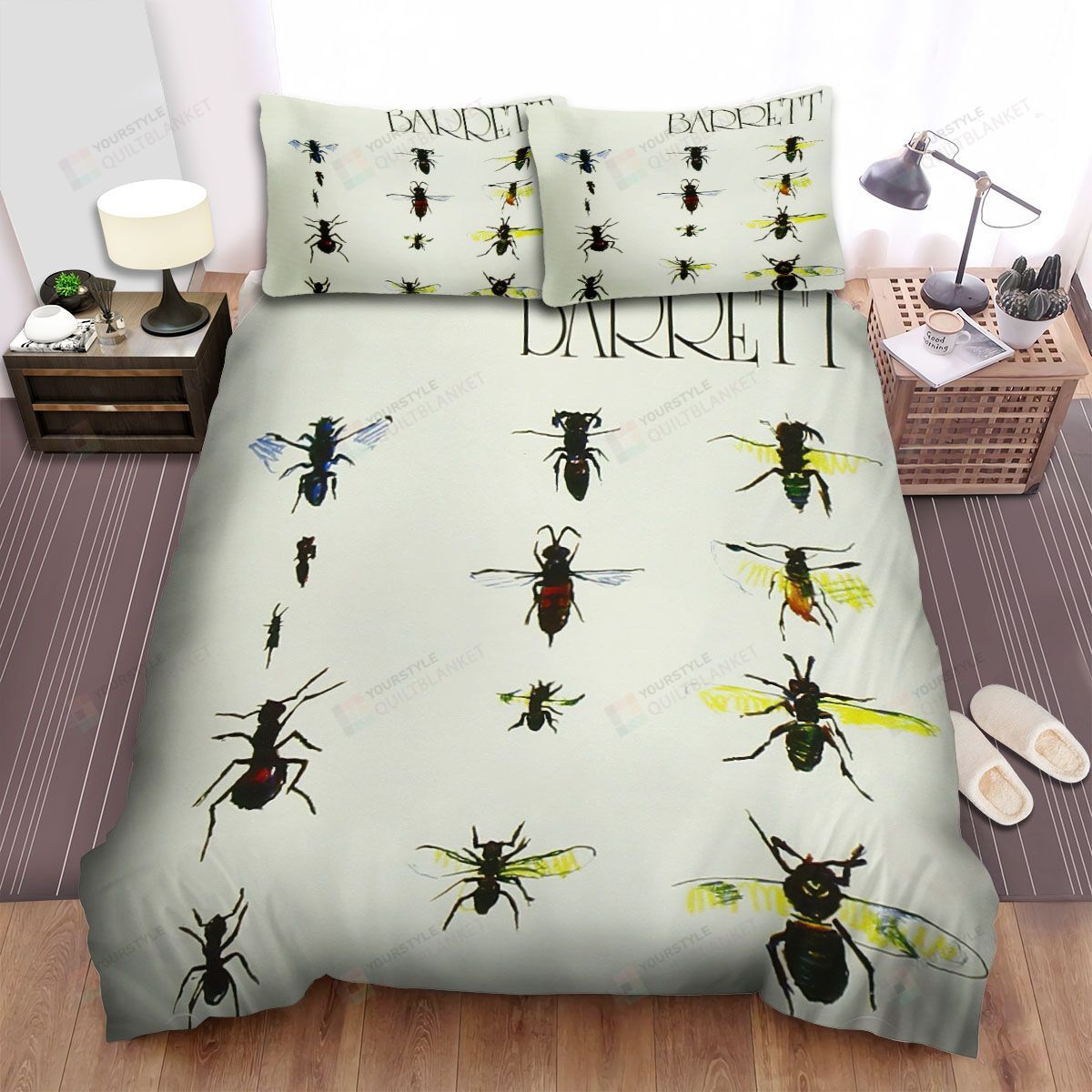 Personalized Bedding Set - Barrett Album Syd Barrett Spread Included 1 Soft Duvet Cover or Quilt and 2 Lightweight Breathe Pillowcases