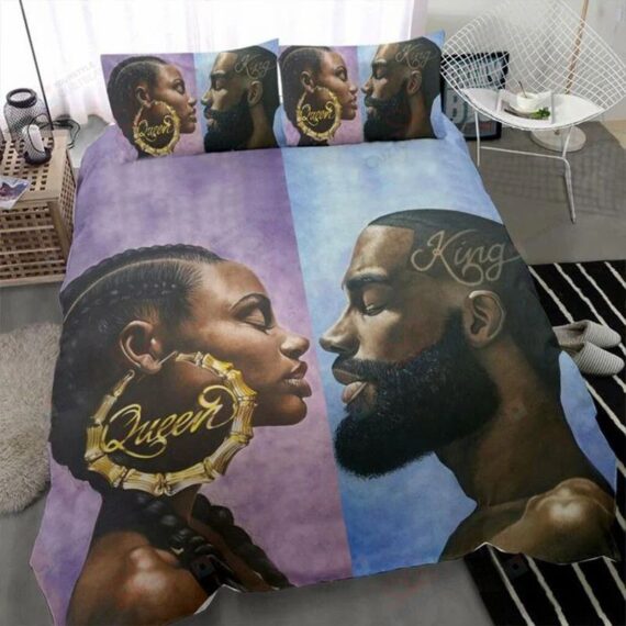 Personalized Bedding Set - Black Spread Included 1 Soft Duvet Cover or Quilt and 2 Lightweight Breathe Pillowcases