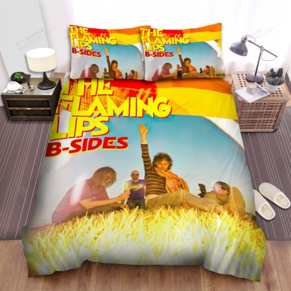 Personalized Bedding Set - Bsides The Flaming Lips Spread Included 1 Soft Duvet Cover or Quilt and 2 Lightweight Breathe Pillowcases