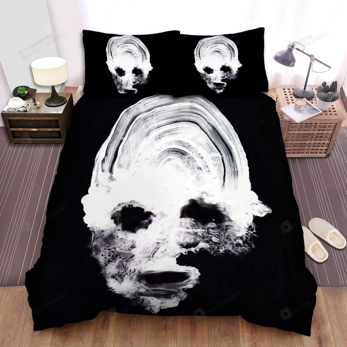 Personalized Bedding Set - Daughter Band You Won't Get What You Want Spread Included 1 Soft Duvet Cover or Quilt and 2 Lightweight Breathe Pillowcases