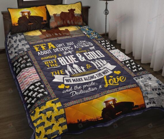 Personalized Bedding Set - Ffa Is My Life Included 1 Soft Duvet Cover or Quilt and 2 Lightweight Breathe Pillowcases