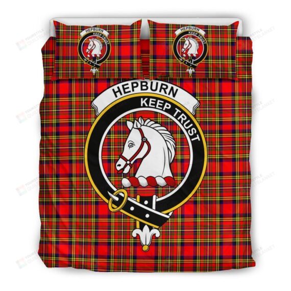 Personalized Bedding Set - Jardine Clan Badge Tartan Cotton Spread Included 1 Soft Duvet Cover or Quilt and 2 Lightweight Breathe Pillowcases