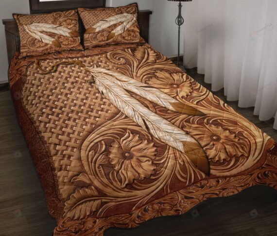 Personalized Bedding Set - Native American Included 1 Soft Duvet Cover or Quilt and 2 Lightweight Breathe Pillowcases