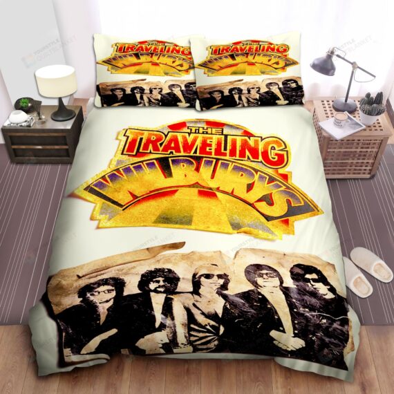 Personalized Bedding Set - Travelling Wilburies Spread Ver Included 1 Soft Duvet Cover or Quilt and 2 Lightweight Breathe Pillowcases
