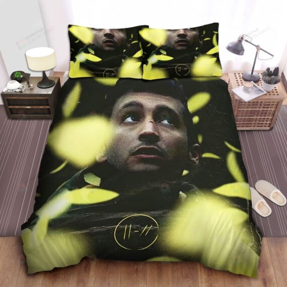 Personalized Bedding Set - Twenty One Pilots Tyler Joseph Photograph Spread Included 1 Soft Duvet Cover or Quilt and 2 Lightweight Breathe Pillowcases