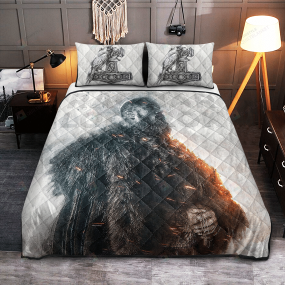 Personalized Bedding Set - Viking Gear Included 1 Soft Duvet Cover or Quilt and 2 Lightweight Breathe Pillowcases
