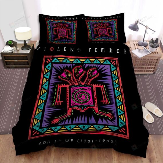 Personalized Bedding Set - Violent Femmes Add It Up Spread Included 1 Soft Duvet Cover or Quilt and 2 Lightweight Breathe Pillowcases