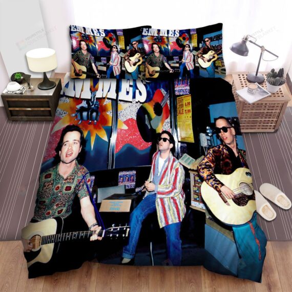 Personalized Bedding Set - Violent Femmes Spread Included 1 Soft Duvet Cover or Quilt and 2 Lightweight Breathe Pillowcases