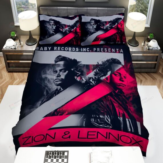 Personalized Bedding Set - Zion Lennox Z Letter Spread Included 1 Soft Duvet Cover or Quilt and 2 Lightweight Breathe Pillowcases
