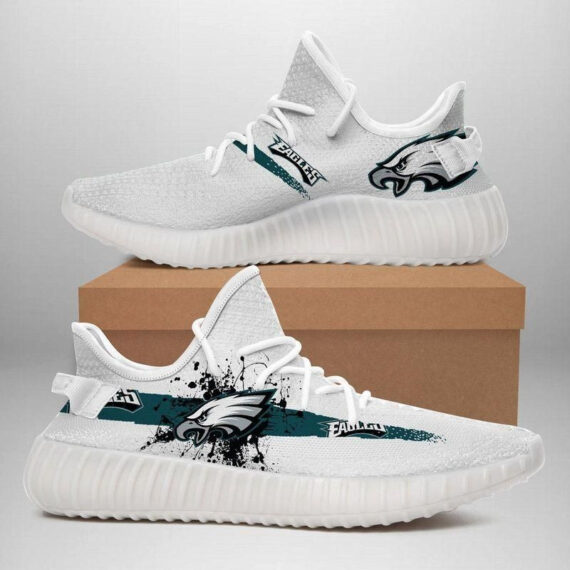Phi_eag Team Big Yeezy Shoes Sneakers Custom Yeezy Boost Hypebeast Shoes Custom