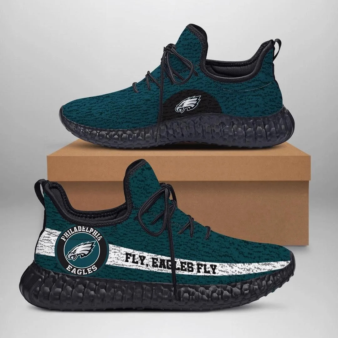 Phi_eag Team Big Yeezy Shoes Sneakers Custom Yeezy Boost Hypebeast Shoes Custom