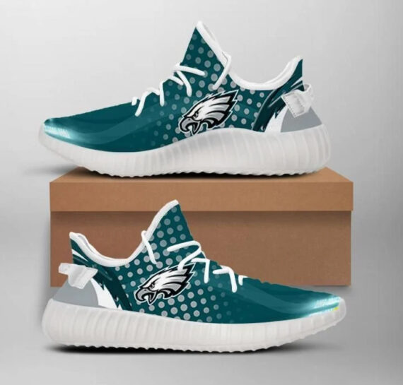 Phi_eag Team Big Yeezy Shoes Sneakers Custom Yeezy Boost Hypebeast Shoes Custom
