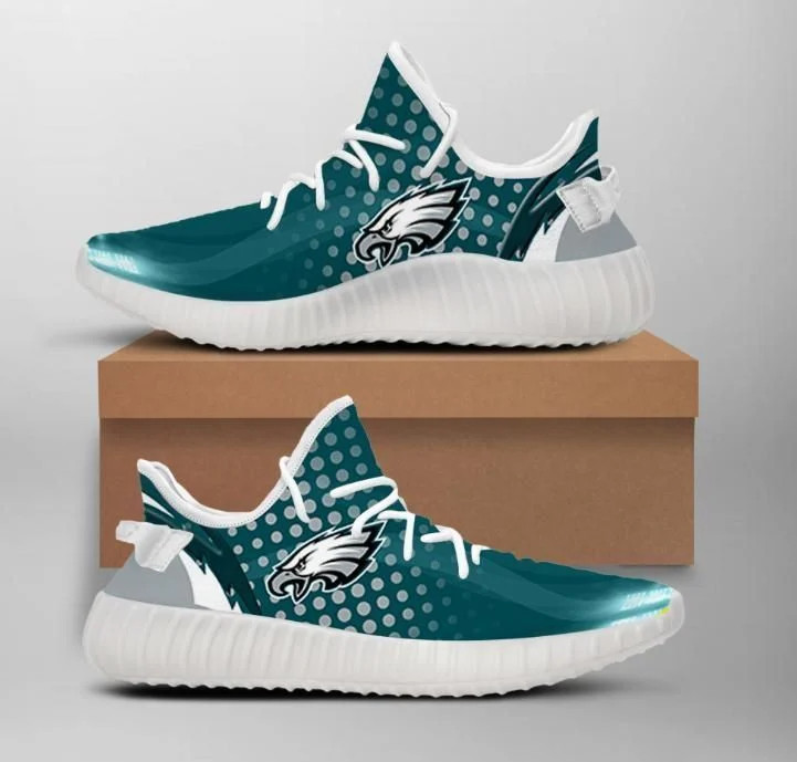 Phi_eag Team Big Yeezy Shoes Sneakers Custom Yeezy Boost Hypebeast Shoes Custom