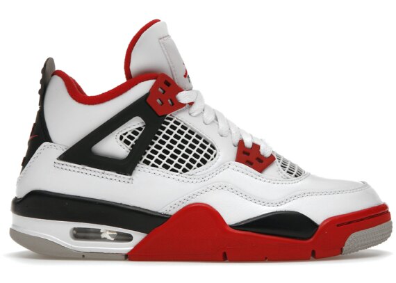 jordan 4 retro fire red (2020) (gs)