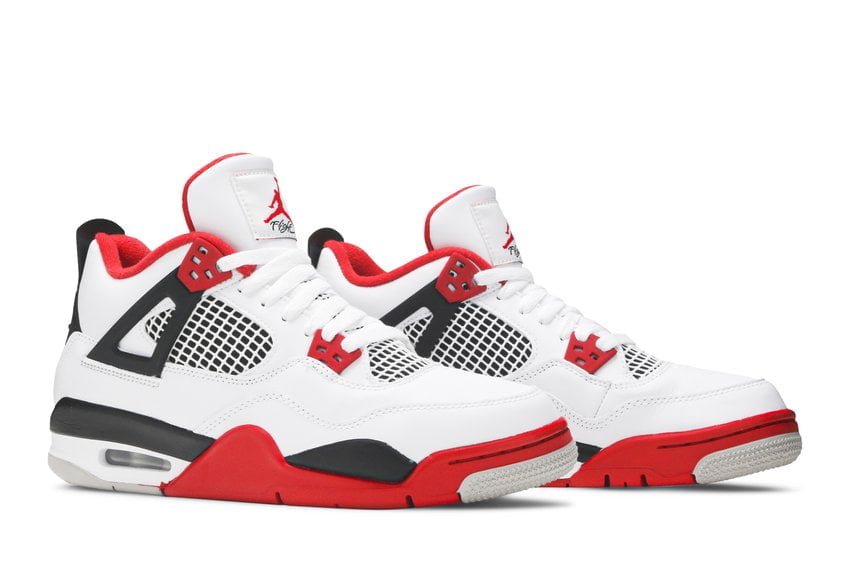 Jordan 4 Retro Fire Red (2020) (GS)