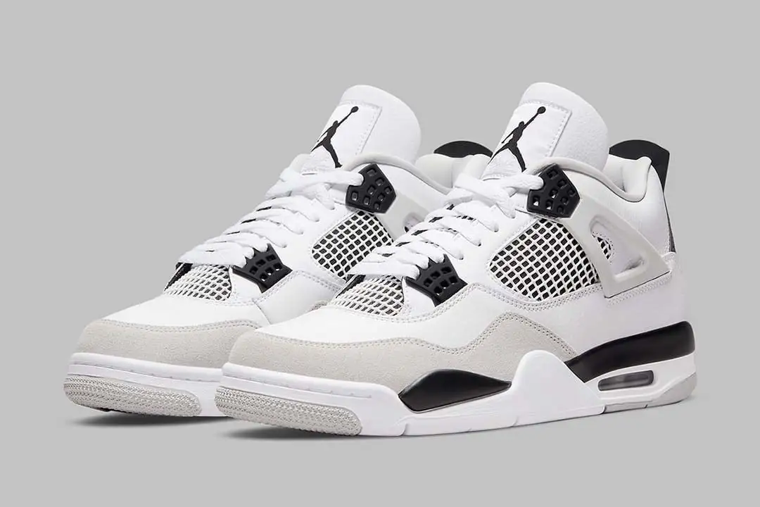 women's retro jordan 4 military black