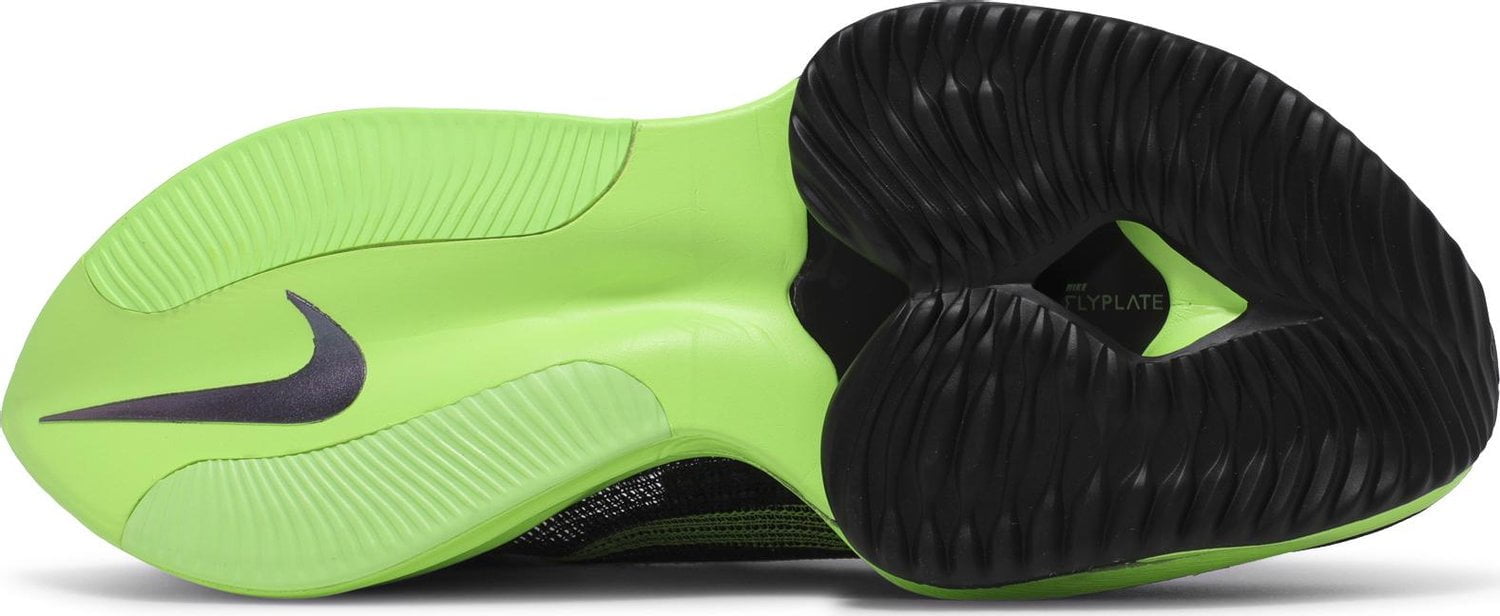 Nike Air Zoom Alphafly Next% Black Electric Green
