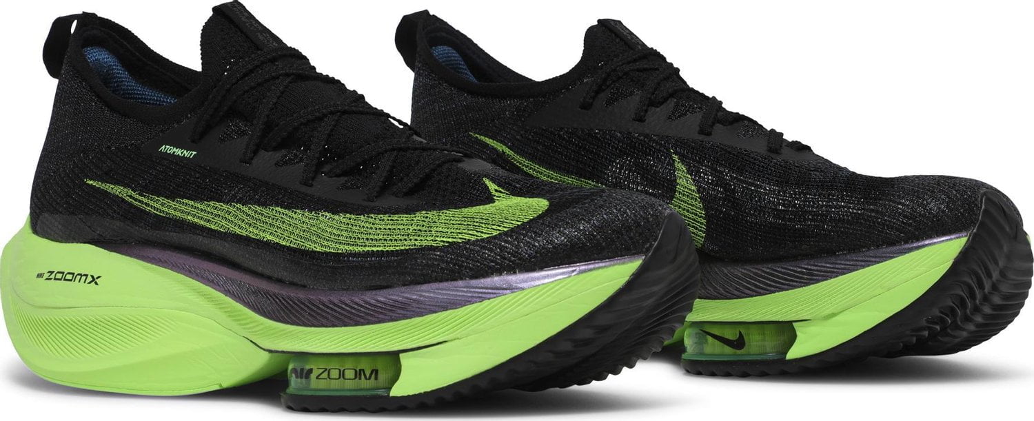 Nike Air Zoom Alphafly Next% Black Electric Green