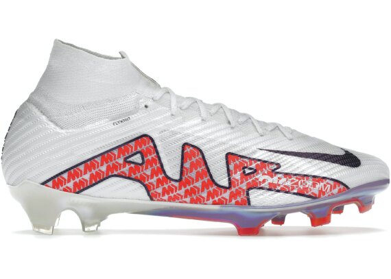 Nike Zoom Mercurial Superfly 9 Elite FG White Bright Crimson