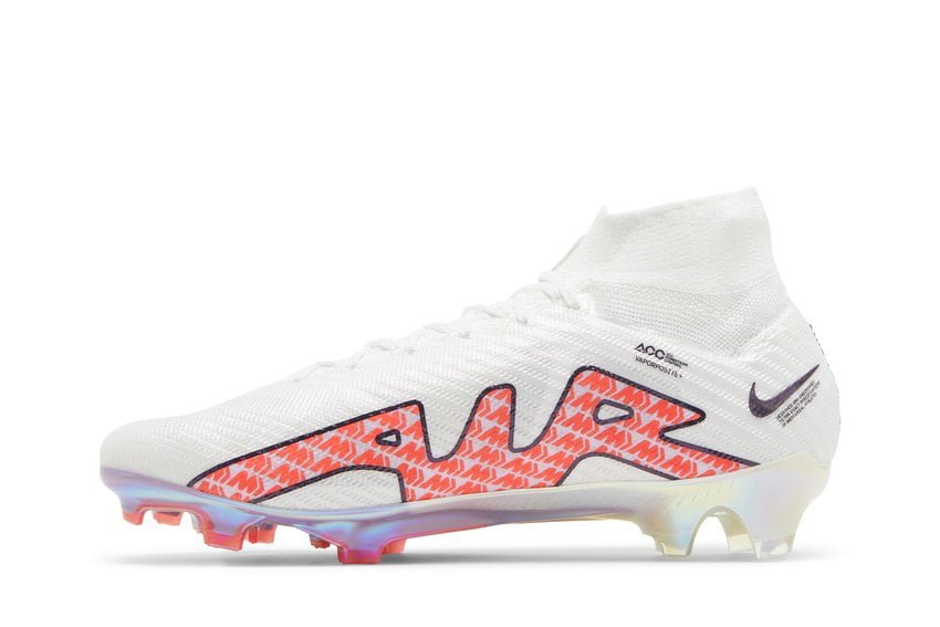 Nike Zoom Mercurial Superfly 9 Elite FG White Bright Crimson