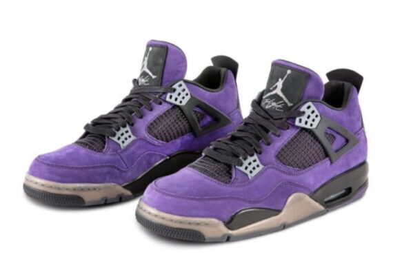 Air Jordan 4 Retro TraviScots Purple CI1184