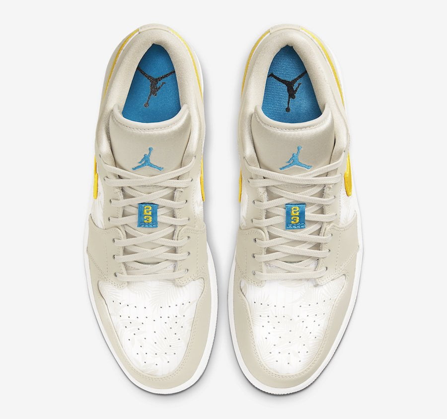Jordan 1 Low Palm Tree
