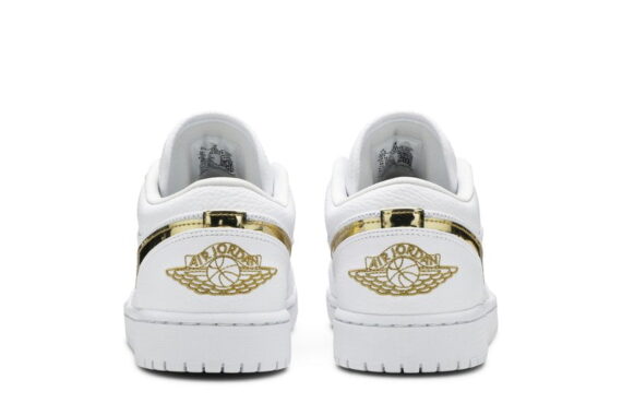 Jordan 1 Low White Metallic Gold (Women’s)