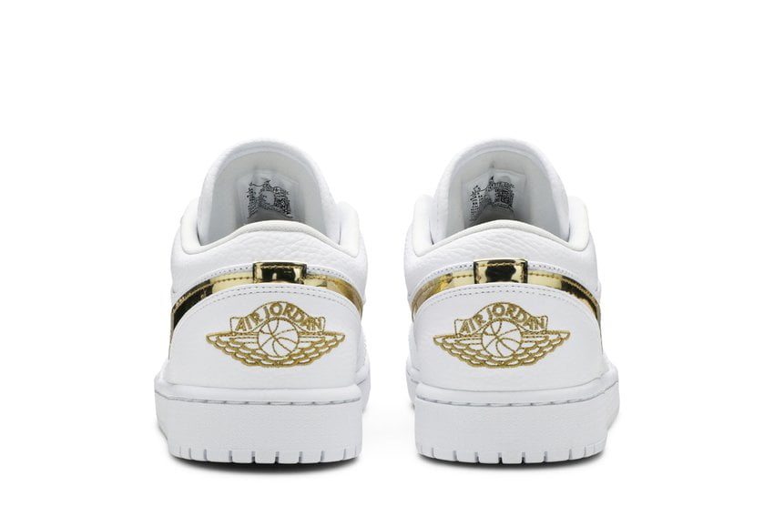 Jordan 1 Low White Metallic Gold (Women’s)