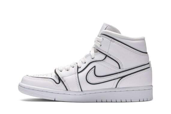 Jordan 1 Mid Iridescent Reflective White (Women’s)