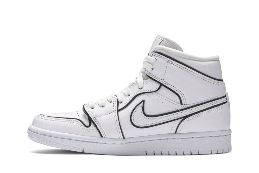 Jordan 1 Mid Iridescent Reflective White (Women’s)