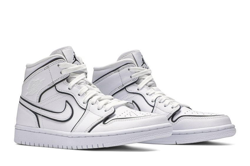 Jordan 1 Mid Iridescent Reflective White (Women’s)